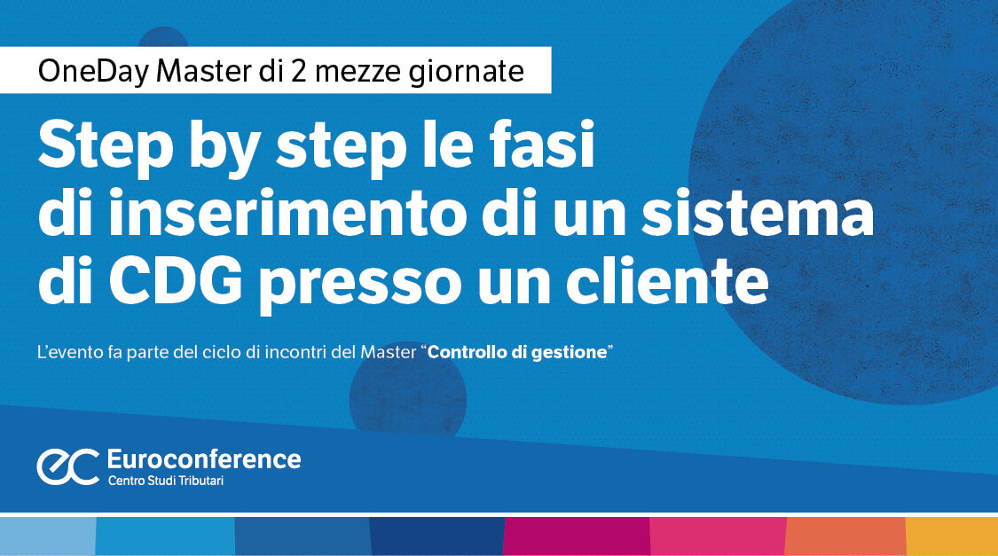 Immagine Step by step le fasi di inserimento di un sistema di CDG presso un cliente | Euroconference